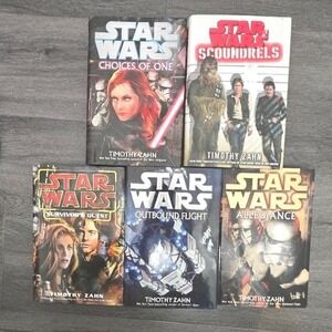 Star Wars Timothy Zahn Hardcover Lot 5 Books Scoundrels Allegiance 1st Editions